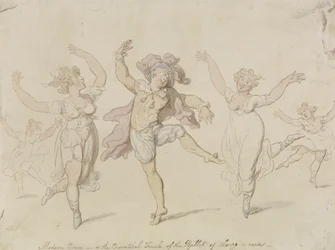 Moderne Anmut oder das Opernfinale des Balletts von Alonzo e caro